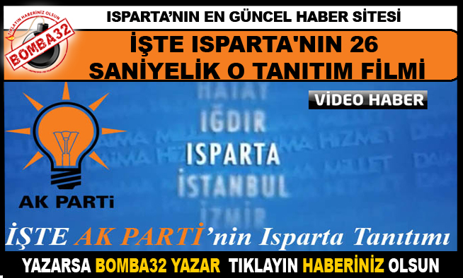 Ak Parti Isparta tanıtım filimi